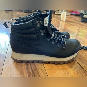 Merrell Black Leather Hiking Boots
